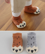 韓版超厚冬季小爪童襪4雙1組-2色